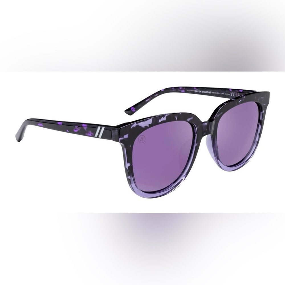 Blenders Eyewear Raven Delight. Stylish Purple Sunglasses